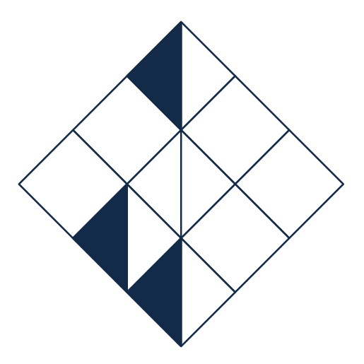 Fraction question with three shaded triangles in a divided diamond